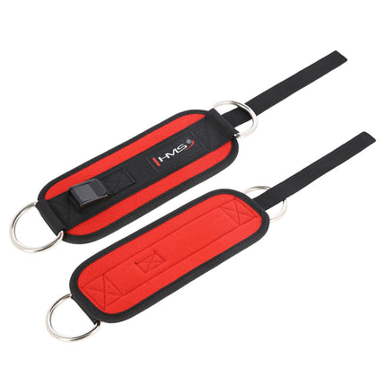 Ankle Straps for Cable Machines, 2-Pack, Adjustable