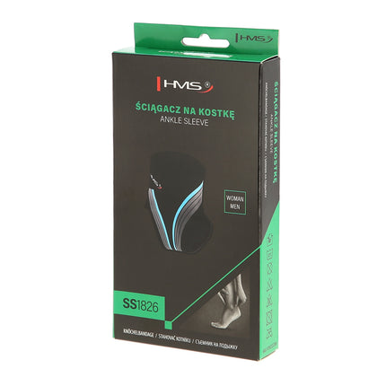 Ankle Support Brace, Size S/M, Compression Sleeve