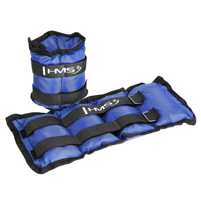 Ankle & Wrist Weights, 2 x 1.5 kg, Adjustable Fitness