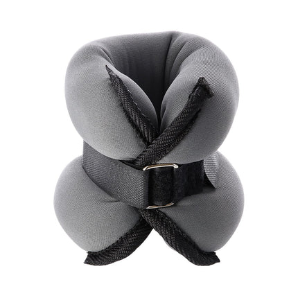 Ankle & Wrist Weights, 2 x 2 kg, Gray