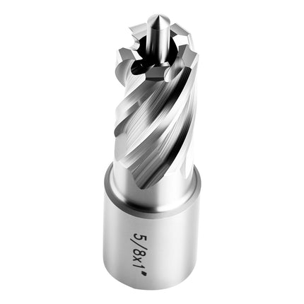 Annular Cutter Set, 5-Pc Weldon Shank, 5/8 in HSS
