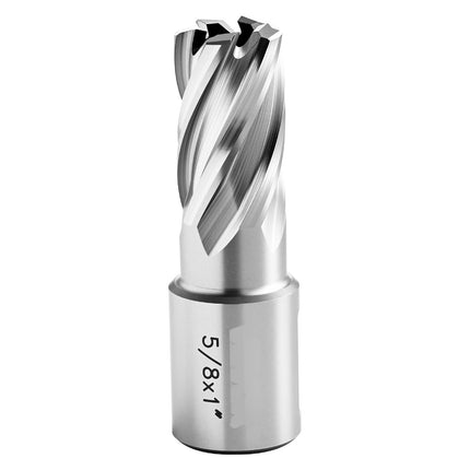 Annular Cutter Set, 5-Piece HSS 3/4 Weldon Shank