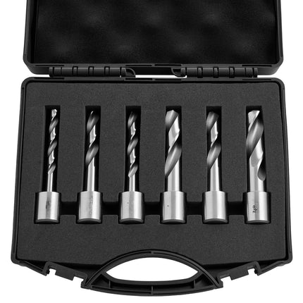 Annular Cutter Set, 6-Piece HSS Weldon Shank, 2-Inch Depth
