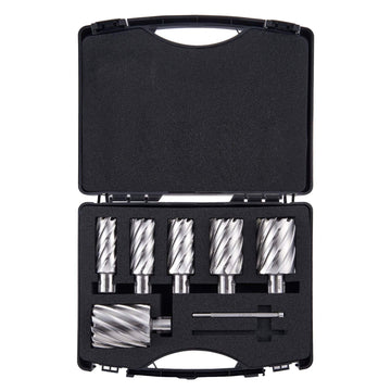 Annular Cutter Set, 6-Piece Universal Shank, 2-In Depth