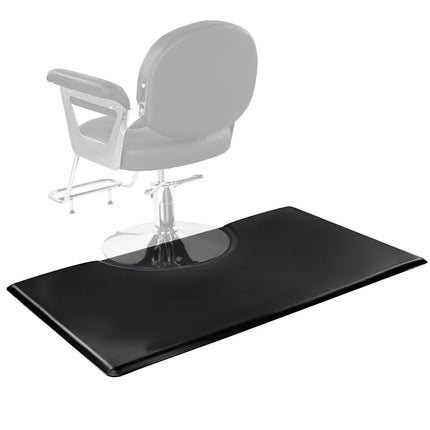 Anti-Fatigue Salon Chair Mat 60 x 36 in, 23mm, Chair Cutout