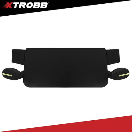 Anti-Frost Car Window Cover 183 x 80 cm, Waterproof, UV Protection, Black