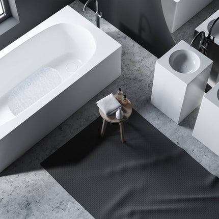 Anti-Slip Bath Mat Stone Design