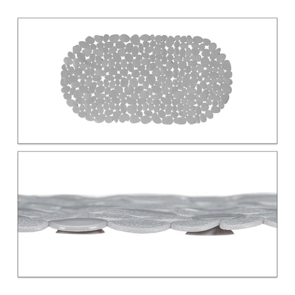 Anti-Slip Bath Mat Stone Design