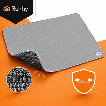Anti-Slip Floor Mat for Chairs and Armchairs 80 x 120 cm, PU Backing