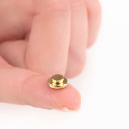 Anti-Smoking Acupressure Magnet, Golden, Ergonomic