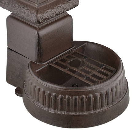 Antique Column Fountain with Tap & Basin, 100 cm