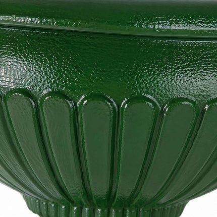 Antique Green Wall Fountain, Cast Aluminium Basin