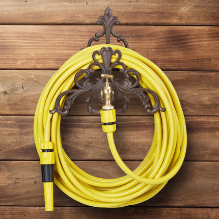 Antique Hose Reel with Faucet