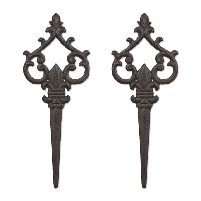 Antique garden plug set of 2