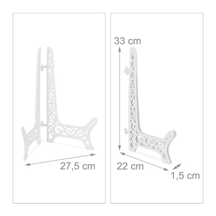 Antique plate holder