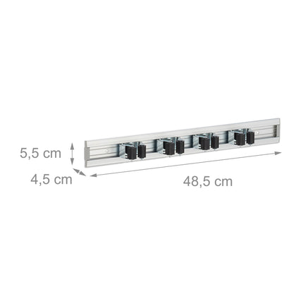 Appliance holder Wall holder Set of 2