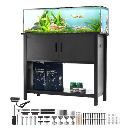 Aquarium Stand 93 x 48 x 80 cm, Steel MDF, 152 kg