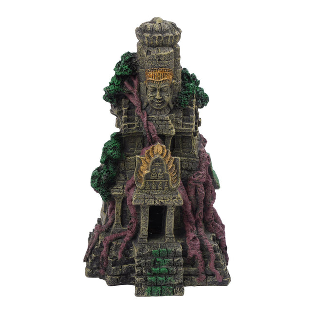 Aquarium Temple Ornament, Polyresin Cave Hideaway