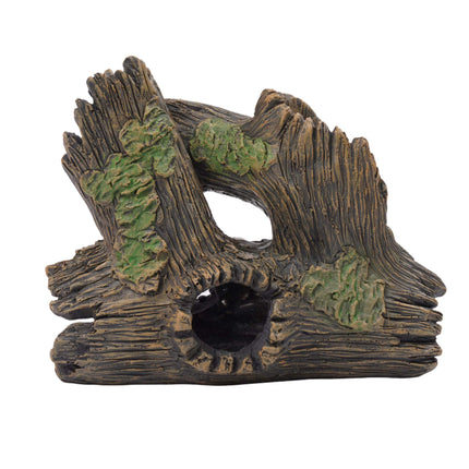 Aquarium Tree Trunk Ornament – Polyresin Hiding Cave
