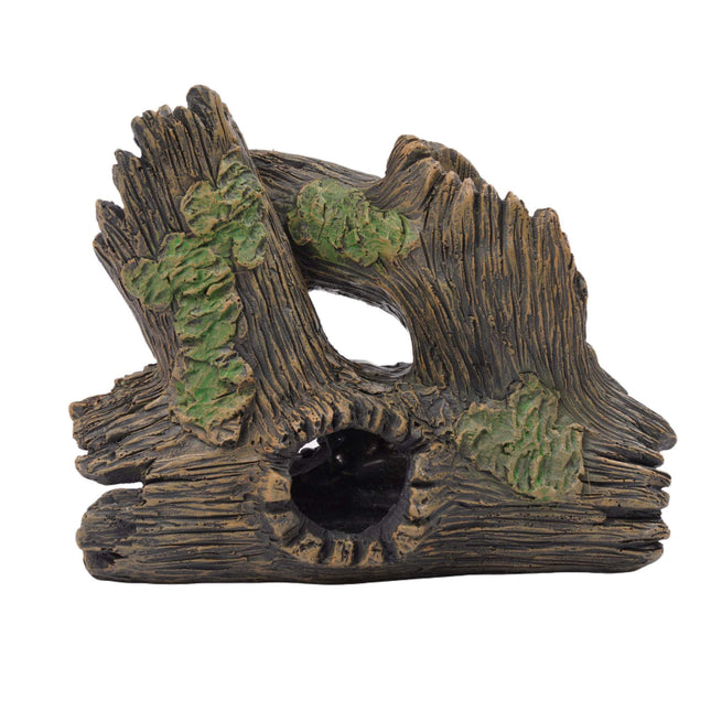 Aquarium Tree Trunk Ornament – Polyresin Hiding Cave