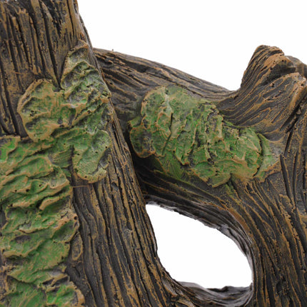 Aquarium Tree Trunk Ornament – Polyresin Hiding Cave