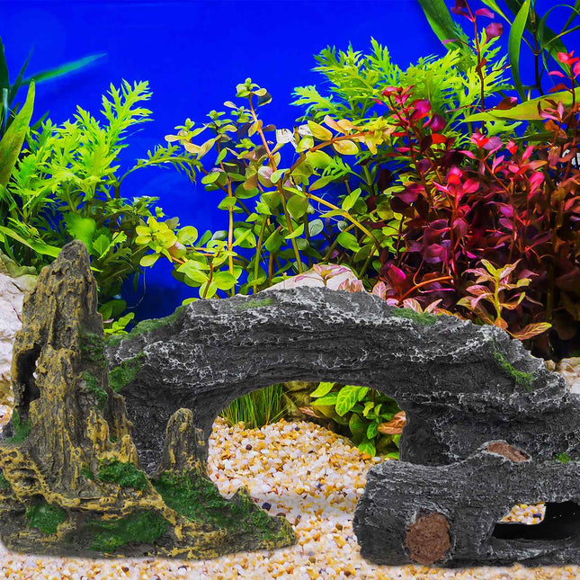 Aquarium decoration, 3 parts