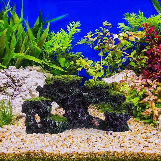 Aquarium decoration, aquarium accessories stone
