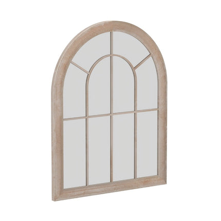 Arched Wall Mirror, 69.5x88cm, Rustic Metal Frame