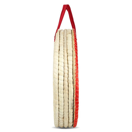 Archery Target 20 Inch, 5-Layer Straw Round With Handle