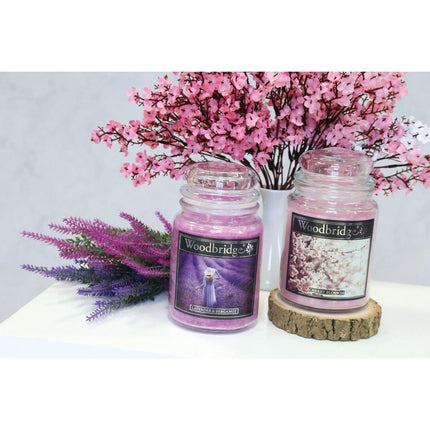 Aroma Candle, 130-Hour Burn, Decorative Glass Jar