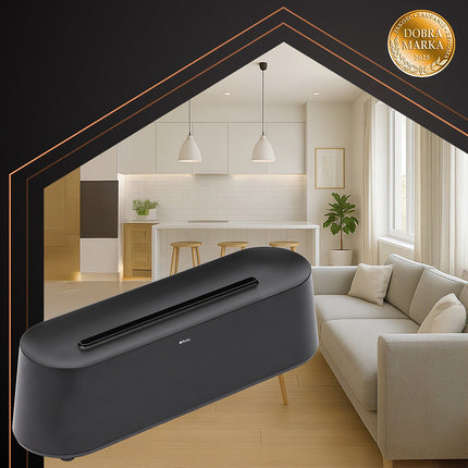 Aroma Diffuser & Humidifier, 250ml, LED Flame Effect