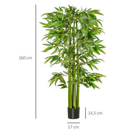 Artificial bamboo plant, 160 Cm, home & office interior
