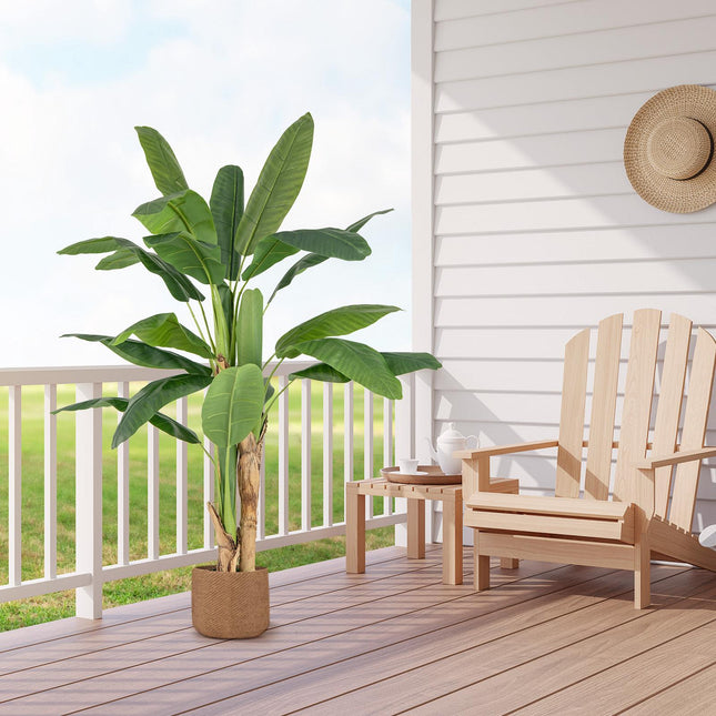 Artificial Bird of Paradise Plant Tree, 63 Inch, 18 Leaves