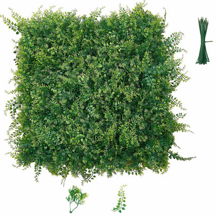 Artificial Boxwood Wall Panels, 12-Pack 20 x 20 in