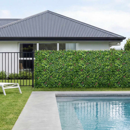 Artificial Boxwood Wall Panels, 16 Pack 20x20 in – Privacy Hedge