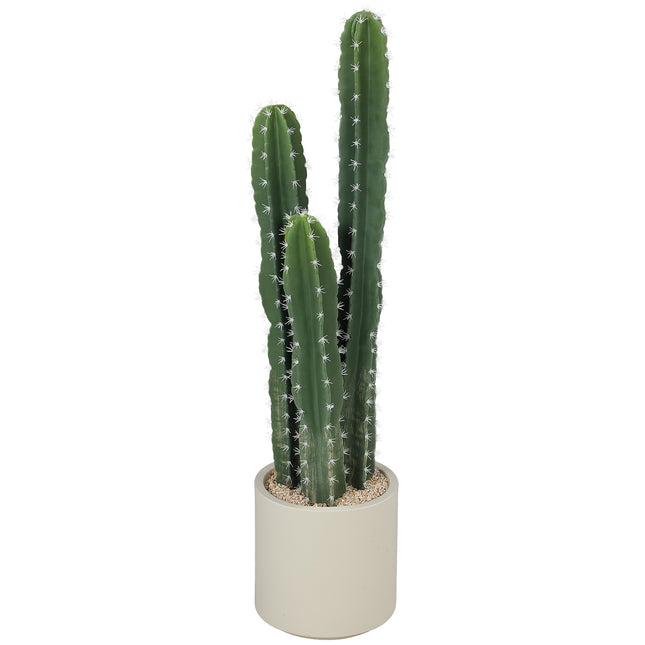 Artificial Cactus Plant, 95 cm, With Pot, Indoor Decor