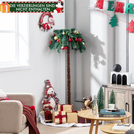 Artificial Christmas Palm Tree 150 cm, 150 Warm White LEDs