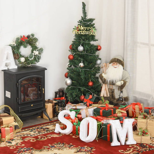 Artificial Christmas tree, 1.2m, 212 branches, PVC, Green