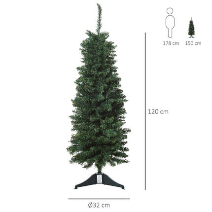 Artificial Christmas tree, 1.2m, 212 branches, PVC, Green