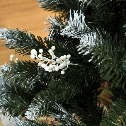 Artificial Christmas tree, dipped in snow, 1.2 m, 222 branches