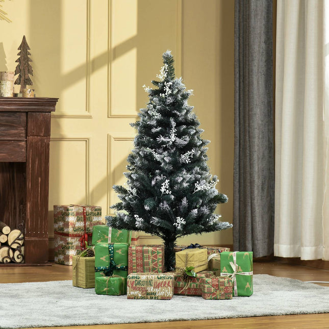 Artificial Christmas tree, dipped in snow, 1.2 m, 222 branches