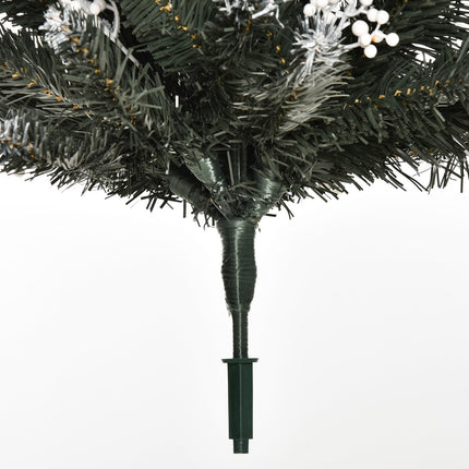 Artificial Christmas tree, dipped in snow, 1.2 m, 222 branches