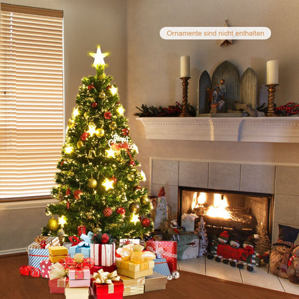 Artificial Christmas Tree 150cm, Fiber Optic, 8 Modes