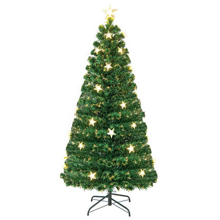 Artificial Christmas Tree 150cm, Fiber Optic, 8 Modes
