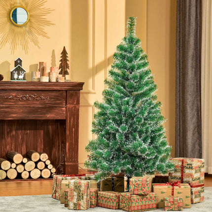 1.5M artificial Christmas tree, 416 branches, metal base