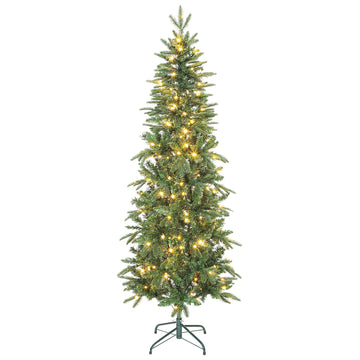 Artificial Christmas Tree, 180 cm, 605 Branches, 200 LED