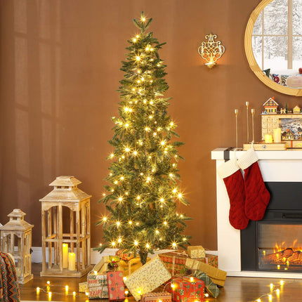 Artificial Christmas Tree, 180 cm, 605 Branches, 200 LED