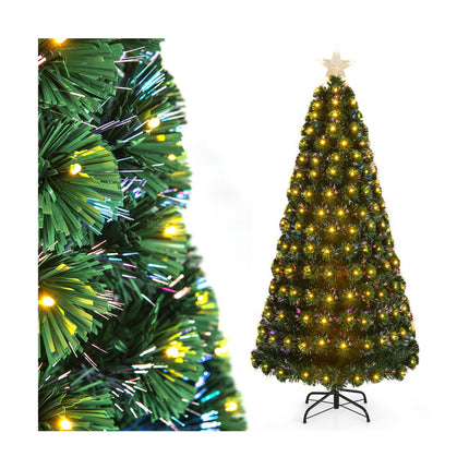 Artificial Christmas Tree 180cm, Fiber Optic, 230 LED, 8 Modes