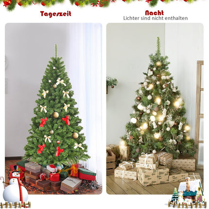 Artificial Christmas Tree, 180cm, PVC, Metal Stand
