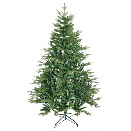 210 cm artificial Christmas tree, flame retardant, green